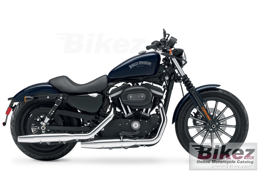 Big Harley-Davidson xl883n sportster iron 883 picture and wallpaper from Bikez.com